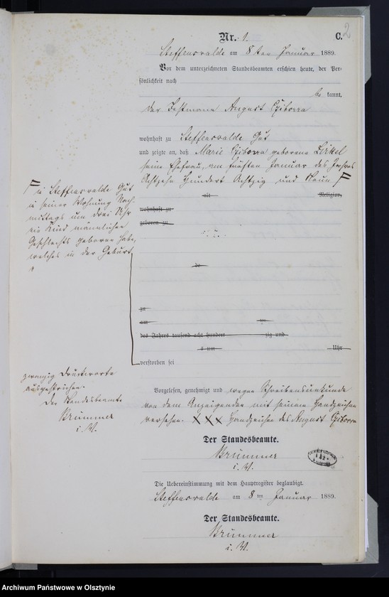 image.from.unit.number "Sterbe-Neben-Register Nr 1 - 29"