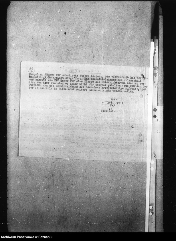 Obraz 16 z jednostki "Przeznaczenie szkół na cele wojenne"