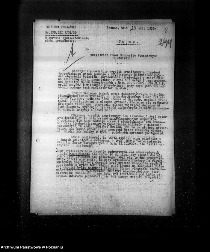 Obraz 12 z jednostki "/Dzierżawa ziemi w pasie granicznym/"