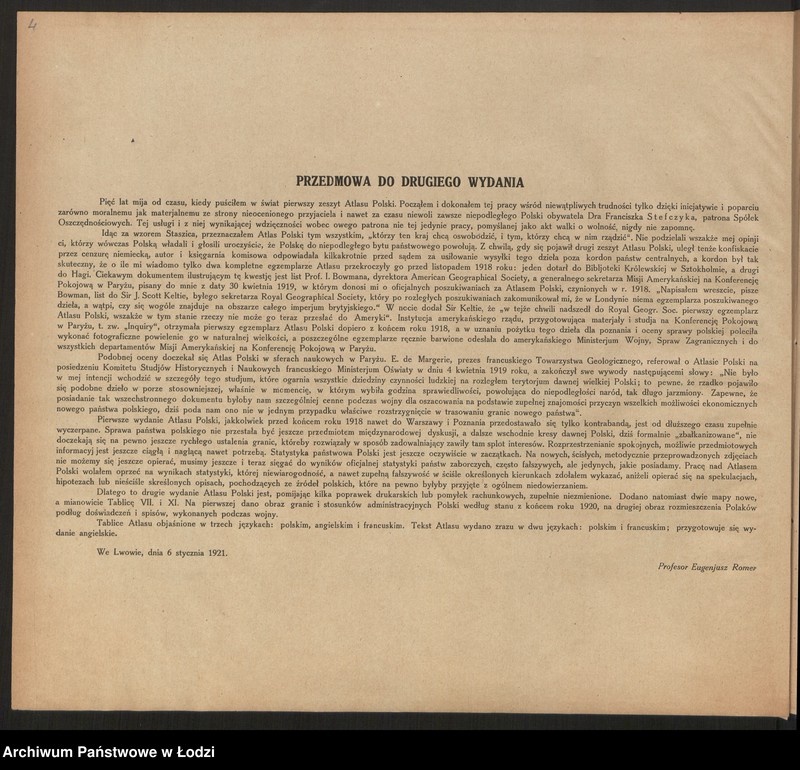 Obraz 5 z jednostki "Geograficzno-statystyczny atlas Polski, wydanie II, Lwów-Warszawa 1921"
