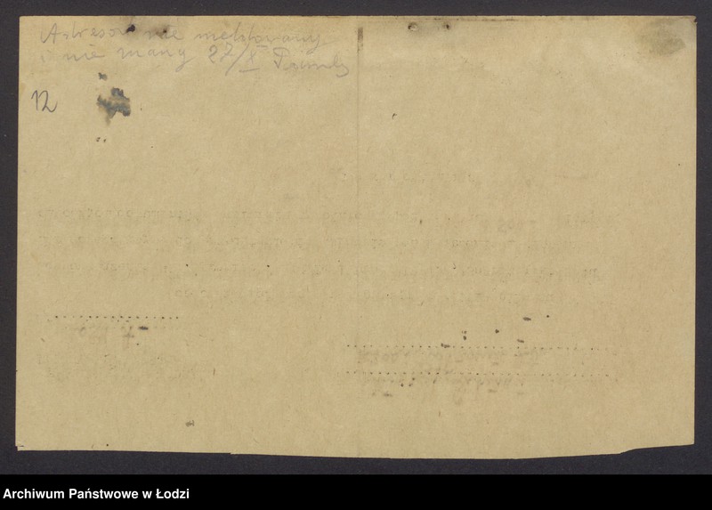 Obraz 14 z jednostki "Moszek Lipman – ponczoszarnia"