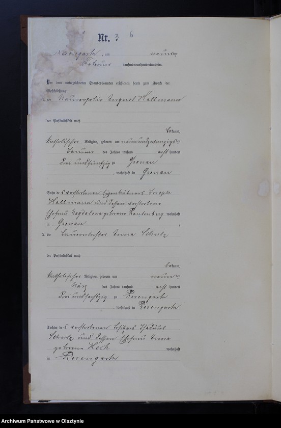 image.from.unit.number "Heirats-Neben-Register Nr 1 - 11"