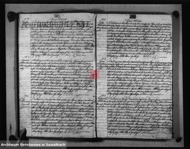 image.from.unit.number "P. Berzniki 1865 r.   [Akta urodzeń, małżeństw i zgonów.]"