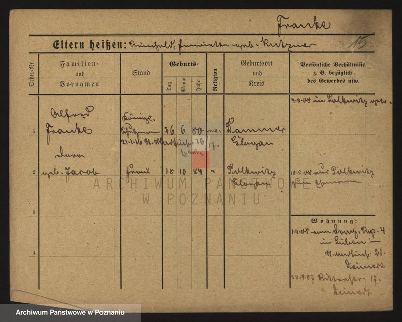 Obraz 17 z jednostki "Franke - Frankowiak"