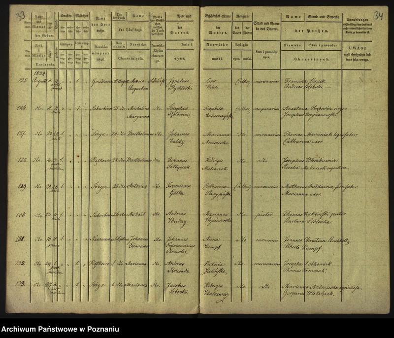 Obraz 20 z jednostki "Księga urodzeń"