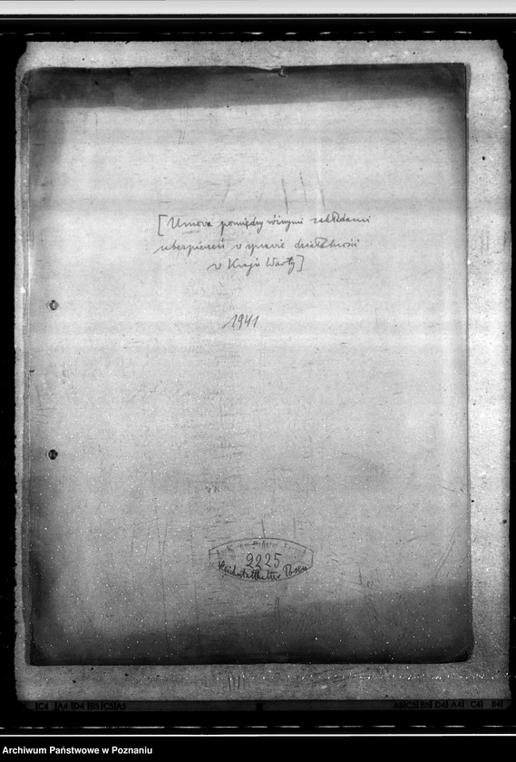 Obraz 4 z jednostki "Umowa pomiędzy różnymi zakładami ubezpieczeń w sprawie działalności w Kraju Warty"