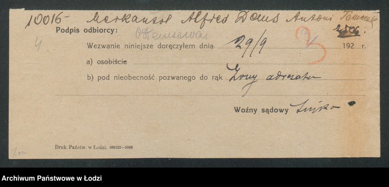 Obraz 6 z jednostki "Alfred Dems i Antoni Tomczak- handel wszelkimi towarami"