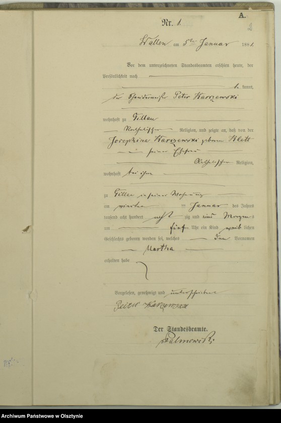 image.from.unit.number "Geburts-Haupt-Register Nr 1 - 41 i 1 - 53"
