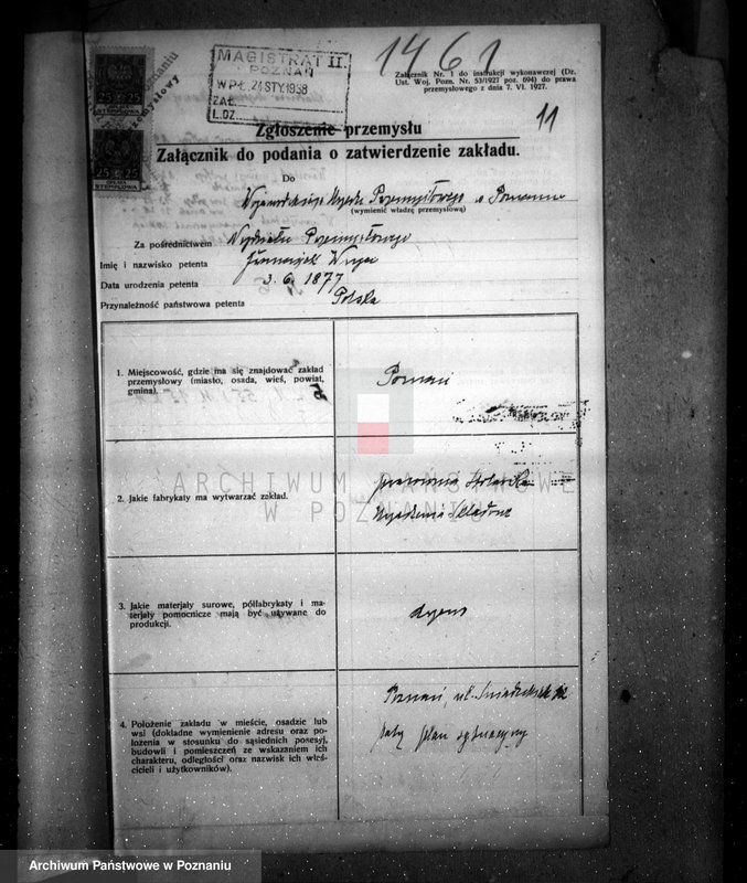 image.from.unit.number "Fabryka mebli w Poznaniu projekt urządzenia warsztatu stolarskiego przy ul. Śniadeckich 12"