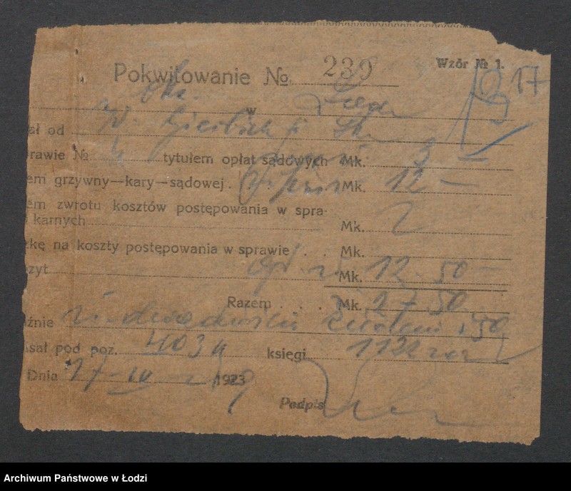 Obraz 19 z jednostki "Cukiernia „Esplanada” wł. Wawrzyniec Gierbich i s-ka"