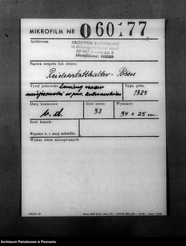 Obraz 2 z jednostki "Zmiany nazw miejscowości w powiecie kutnowskim"