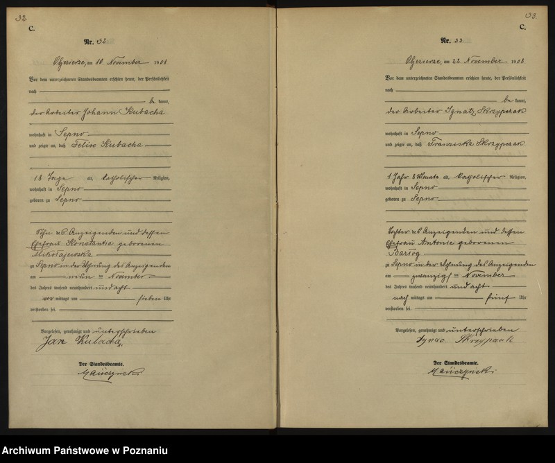 Obraz 19 z jednostki "Sterbe-Haupt-Register"