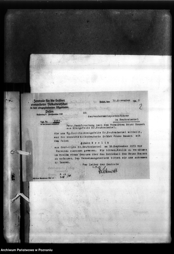 Obraz 7 z jednostki "Bruno Rausch aus Königsfelde, Kreis Neutomischel (Nowy Tomyśl)"