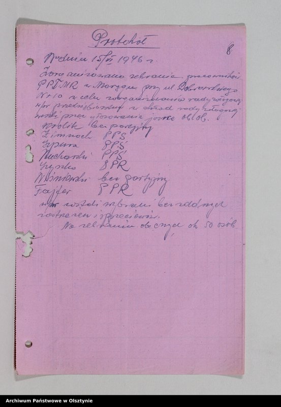image.from.unit.number "Materiały sprawozdawcze Kół miejskich miasta Morąga: kolonia Bolesławów, kolonia Józefów, kolonia Robotnicza, kolonia Warszawska, kolonia "Za cmentarzem", koła uliczne nr 1, 2, 3, 4"