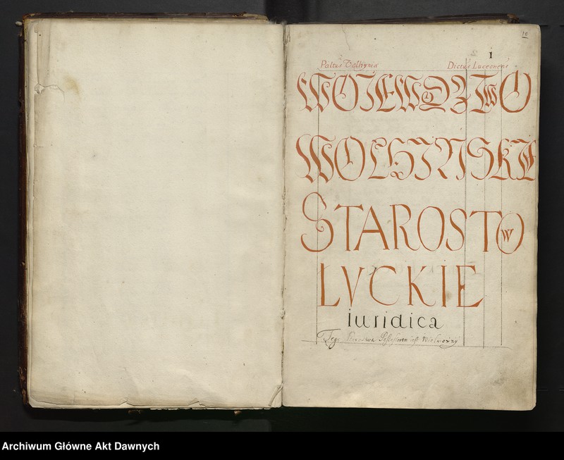 image.from.unit.number ""Lustratia Bonorum RP i Palatinatu Wołhynie (...) 1663 (...) expedita""