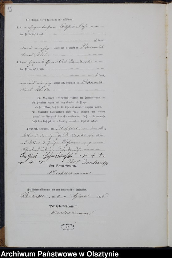 image.from.unit.number "Heiraths-Neben-Register Nr 1 - 20"