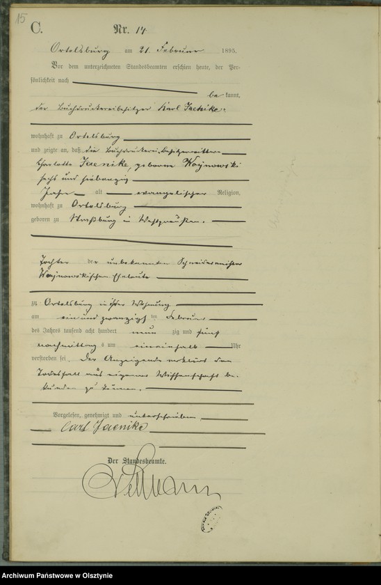 image.from.unit.number "Sterbe-Haupt-Register Nr 1 - 73"