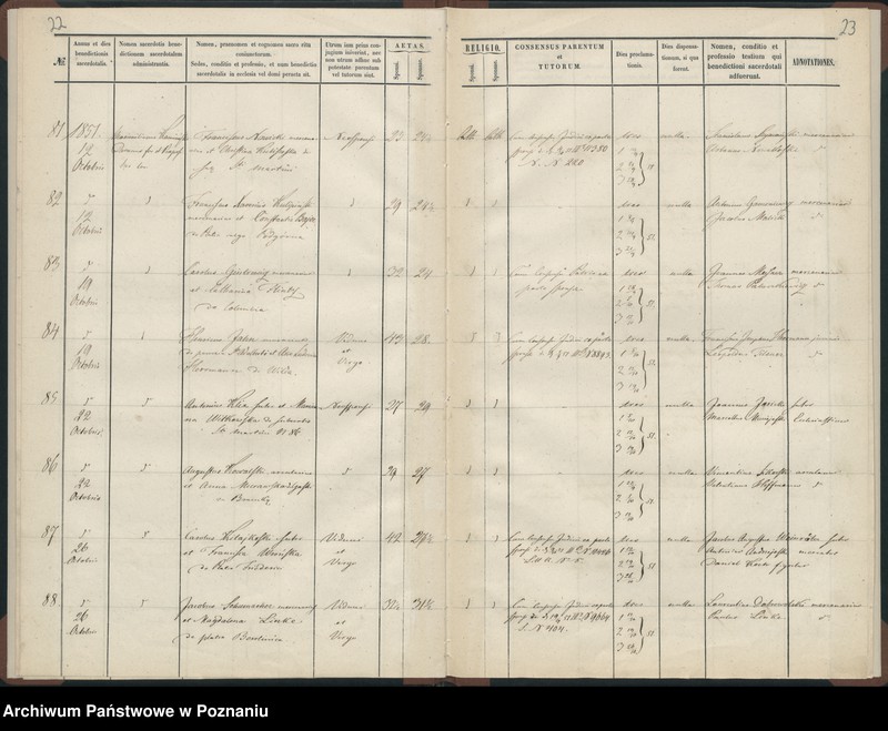 Obraz 14 z jednostki "Księga małżeństw"