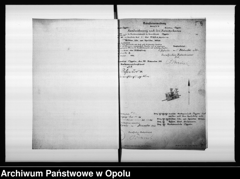Obraz 9 z jednostki "Magistrat Oppeln. Betrifft: Ritterstrasse Müller Blatt 153 G.V. und 54 Goslawitz"