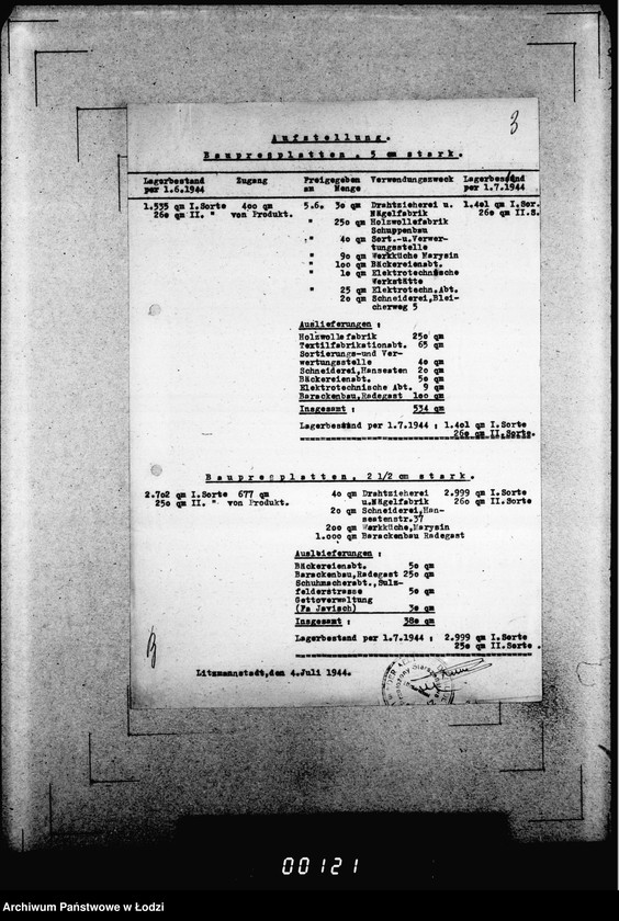 Obraz 7 z jednostki "Herstellung von Baupressplaten"