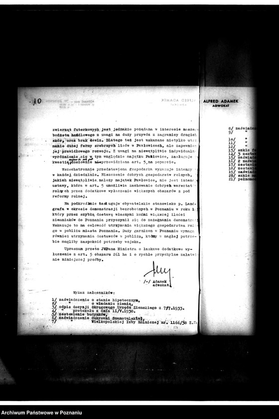 Obraz 14 z jednostki "Majątek Pawłowice powiatu poznańskiego wyłączenie z art. 5 ustawy o wykonaniu reformy rolnej"