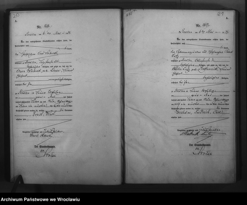 image.from.unit.number "Geburts-Haupt-Register Breslau I 1879 Band 5"