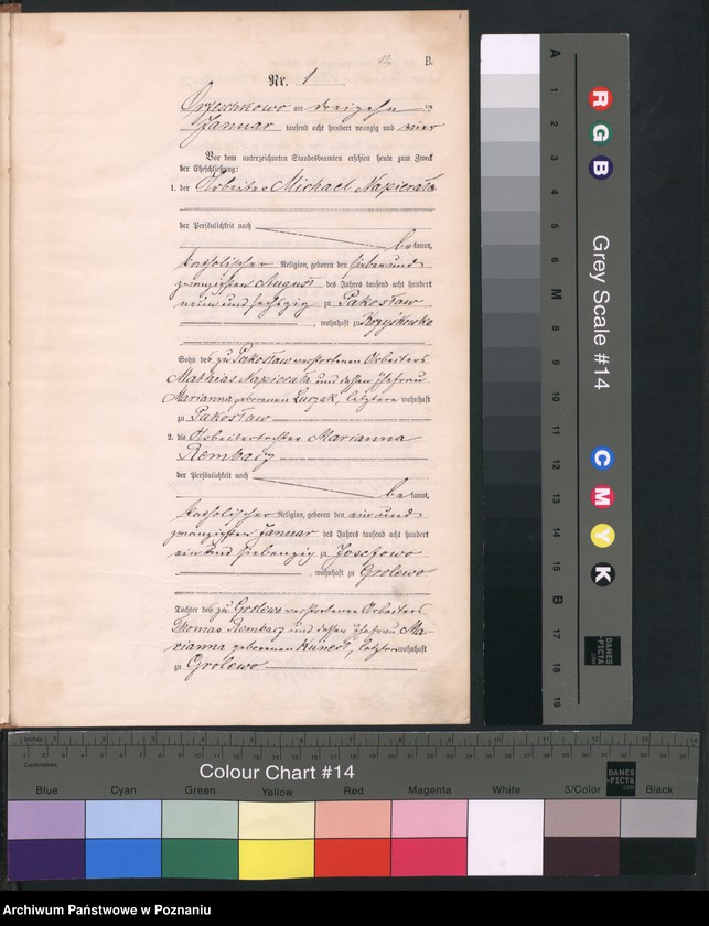 Obraz 4 z jednostki "Księga małżeństw"