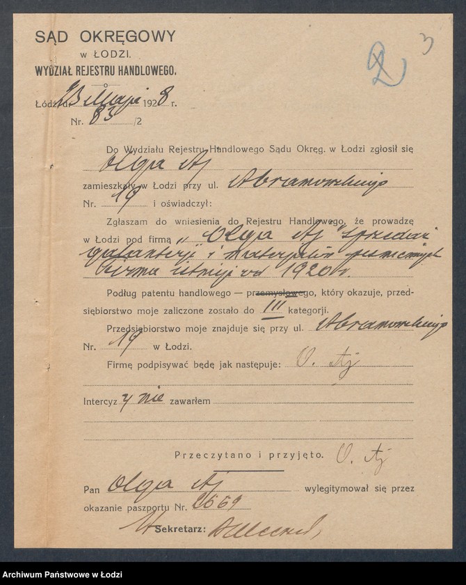 Obraz 5 z jednostki "Olga Aj – sprzedaż galanterji i materiałów piśmiennych"