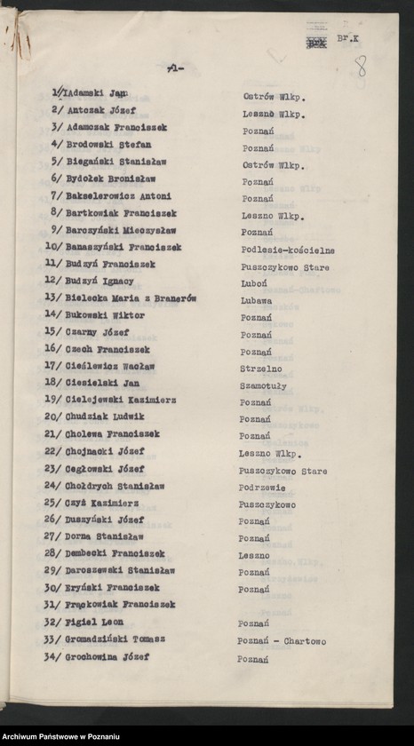 Obraz 11 z jednostki "Korespondencja Zarządu Głównego Związku Powstańców Wielkopolskich."