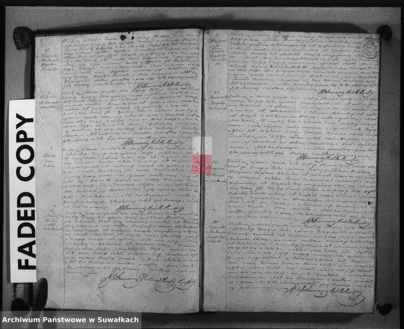 Obraz 4 z jednostki "Księga duplikat urodzonych, zaślubionych i umarłych w parafii puńskiey roku 1842"