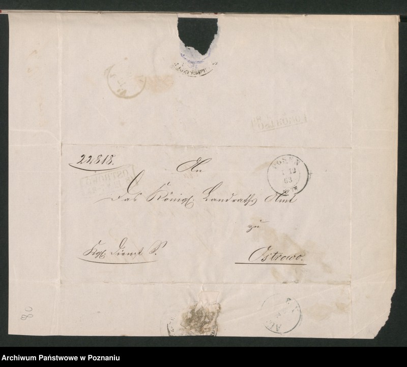 Obraz 15 z jednostki "A. betr. Valerian von Reutt, Stud. med. Freifrau von Richthofen geboren von Odjezierska, Josef Rogalewicz und Marie von Rogucka"