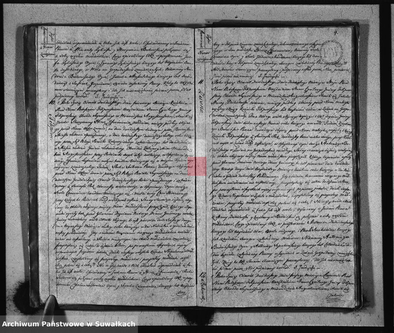 image.from.unit.number "Akta Zaślubienia Gminy Filipowskiey od Dnia 1 Stycznia do d. 31 Grudnia 1820 r."