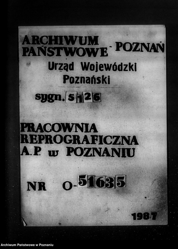 Obraz 1 z jednostki "Majętność Konarzewo powiat poznański nr woj. kotła 6420"