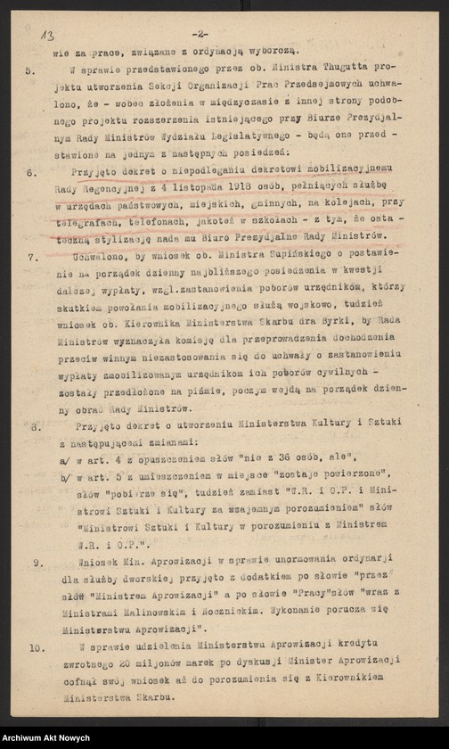 image.from.unit.number "Protokoły posiedzeń Rady Ministrów, T. I"