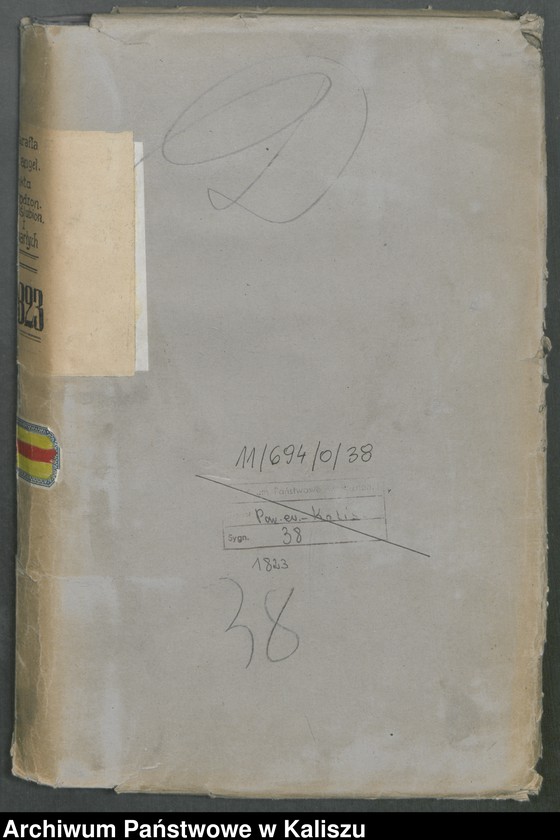 image.from.unit.number "Książka akt urodzenia, małżeństw i zejścia"