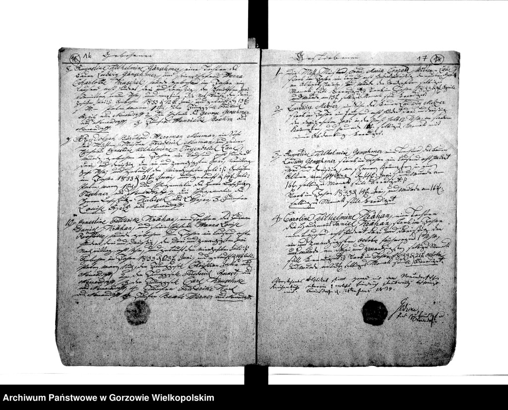 image.from.unit.number "Duplikate der Kirchenbücher von der Parochie Beyersdorf: Beyersdorf (Baczyna), Zanzin (Santocko), Loppow (Łupowo), Neuendorf (Chróścik)"