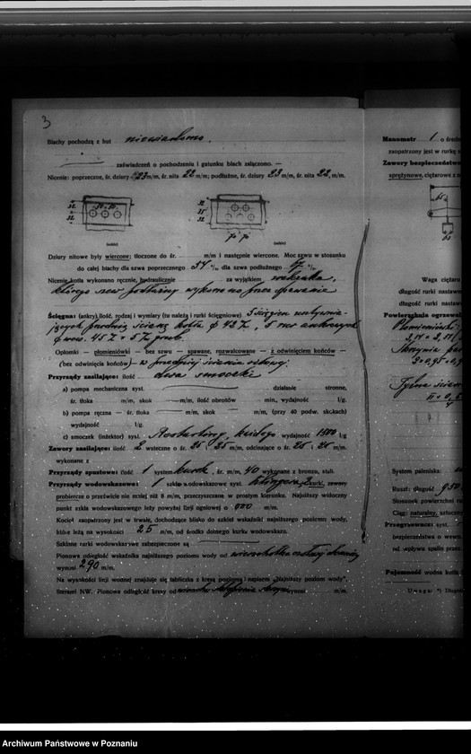 Obraz 7 z jednostki "Zakłady mechaniczne "Agromech" Poznań-Sołacz-Urbanowo nr woj. kotła 6431"