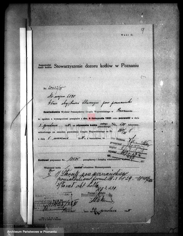 Obraz 13 z jednostki "Fabryka maszyn i urządzeń gorzelniczych itd. J. Działaszewski nr 6198"