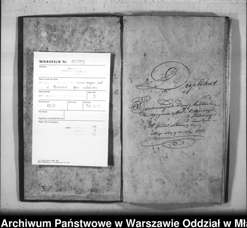 image.from.unit.number "Akta urodzin, małżeństw i zgonów"