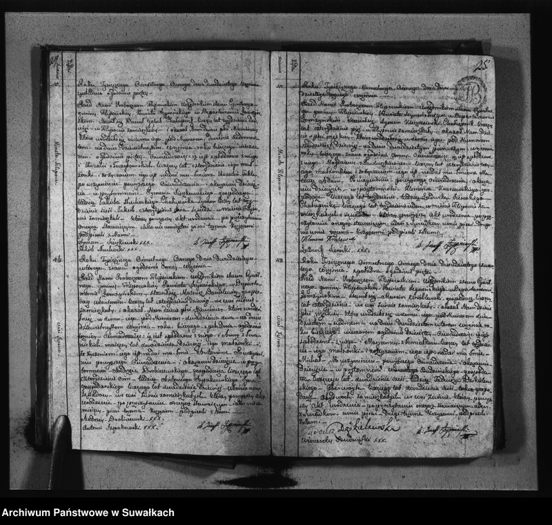 image.from.unit.number "Księgi Aktów Stanu Cywilnego Urodzonych Gminy i Parafij Filipowskiey Powiatu Seynenskiego Departamentu Łomżyńskiego od dnia pierwszego Maja Roku Tysięcznego Osiemsetnego Osmego do ostatniego dnia kwietnia Roku Tysięcznego osiemsetnego dziewiątego."