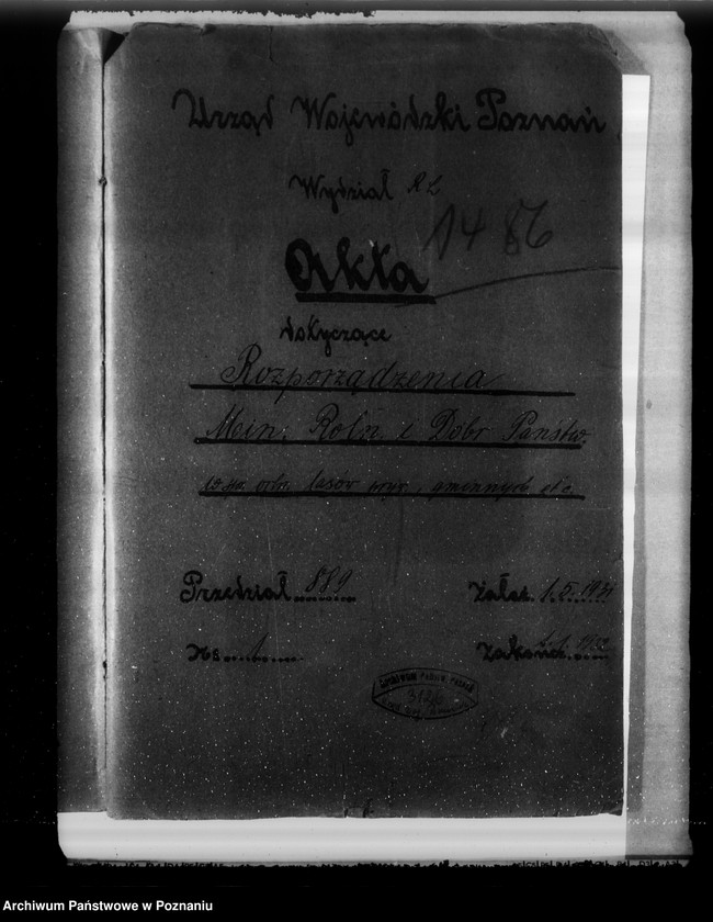 Obraz 4 z jednostki "Rozporządzenie Ministra Rolnictwa i Dóbr Państwowych w sprawie ochrony lasów prywatnych, gminnych etc. - 1931"
