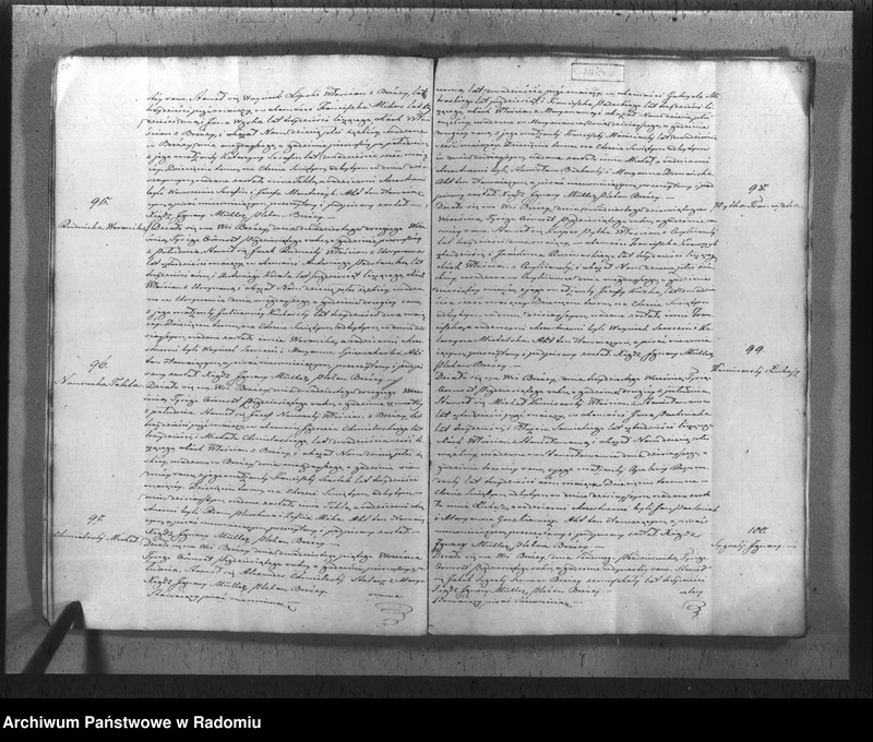 Obraz 19 z jednostki "[Duplikat akt urodzonych, zaślubionych i zmarłych parafii Brzóza w roku 1850]"