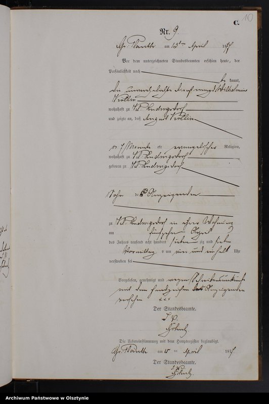 image.from.unit.number "Sterbe-Neben-Register Nr 1 - 44"