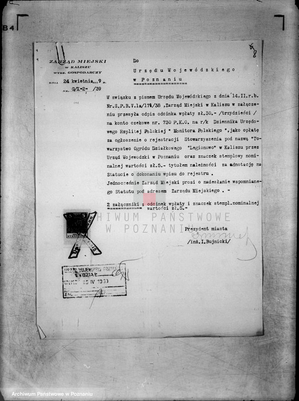 image.from.unit.number "/Towarzystwo Ogródków Działkowych,,Legionowo" w Kaliszu/"