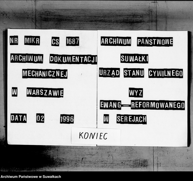 image.from.unit.number "Dokumenty priložennye k aktam o brakosočetanij v Serejskom Evangeličesko-Reformatskom Prichoda v 1888 god"