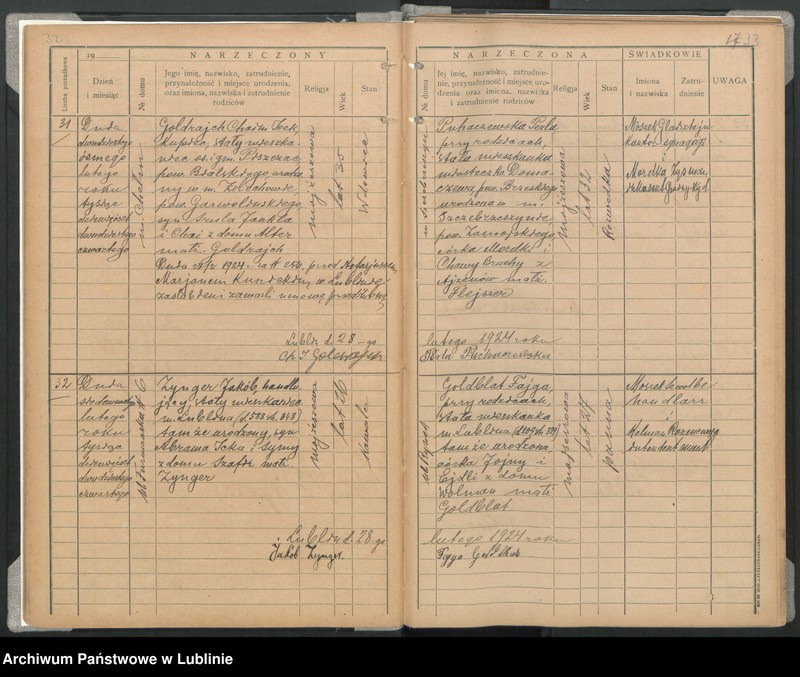 image.from.unit.number "Księga małżeństw"