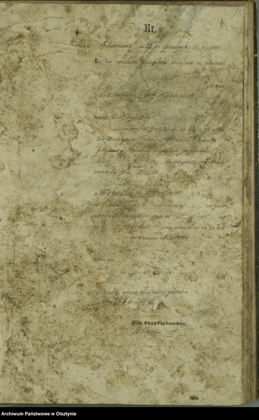 image.from.unit.number "Geburts-Haupt-Register Nr 1 - 129"