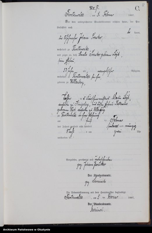 image.from.unit.number "Sterbe-Neben-Register Nr 1 - 86"