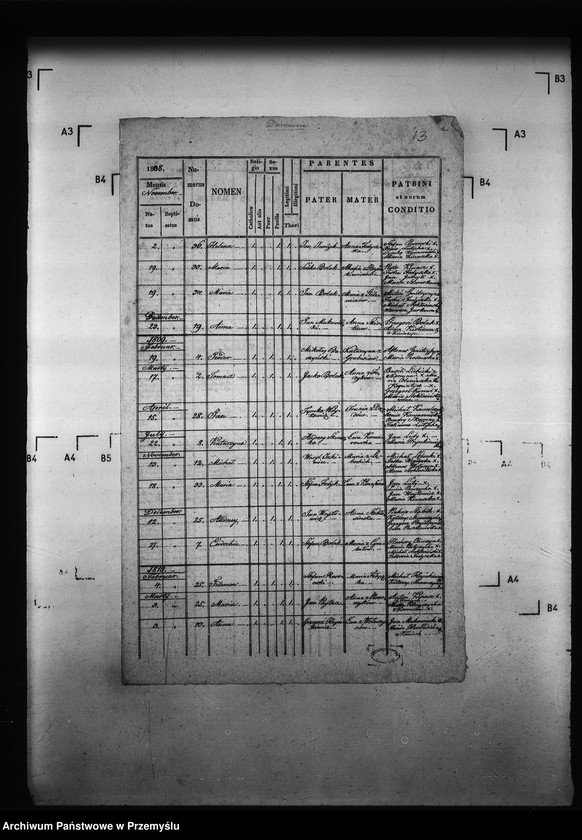 image.from.unit.number "[Kopie ksiąg metrykalnych parafii Kormanice z filiami Darowice, Fredropol (dekanat Niżankowice)]"