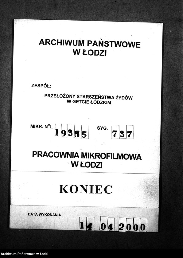 Obraz 4 z jednostki "Geburtenbewegung 1 Mai 1940 - 30 Juni 1941"